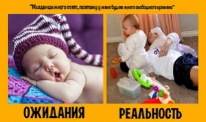 новорожденные спят много